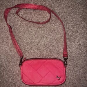 Chic Lux Pink Crossbody Bag